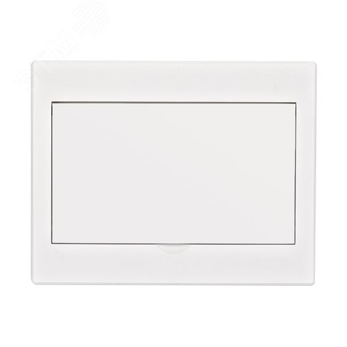 Корпус пластиковый навесной белая дверь 1 ряд 9 мод. IP41 ЩРН-П