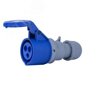 Розетка переносная 2Р+РЕ 16А 220В IP44 РП-103