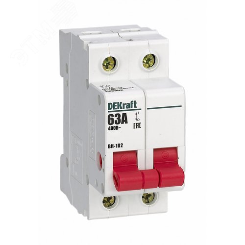 Выключатель нагрузки 2п ВН-102 63А