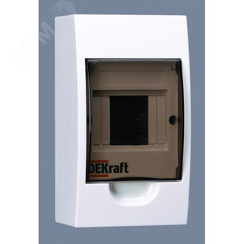 Щит распределительный навесной ЩРн-П-4 IP41 пластиковый прозрачная дверь