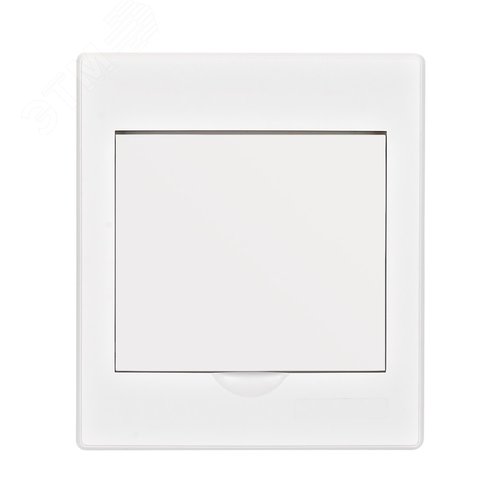 Корпус пластиковый навесной белая дверь 1 ряд 4 мод. IP41 ЩРН-П