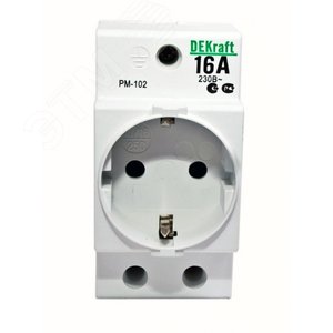 Розетка на DIN-рейку РМ-102 16А