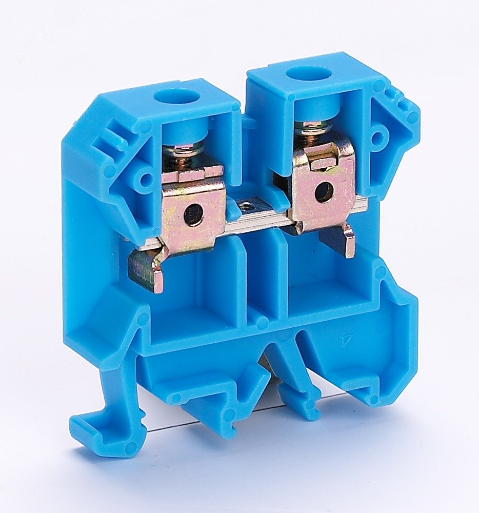 Зажим наборный 100А 16 мм.кв ЗН-101 синий