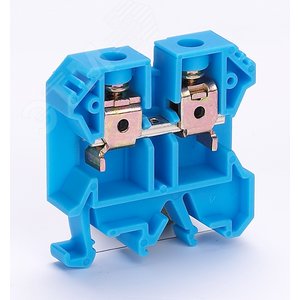 Зажим наборный 100А 16 мм.кв ЗН-101 синий