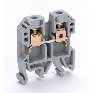 Зажим наборный 50А 6 мм.кв ЗН-101 серый