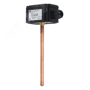 Датчик температуры погружной, -50...+150 град 0...10В 150мм =15...35В с гильзой 100мм