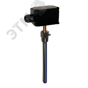 Датчик температуры погружной, -50...+150 град 0...10В 200мм =15...35В с гильзой 150мм