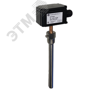 Датчик температуры погружной, -50...+150 град Pt1000 200мм с гильзой 150мм