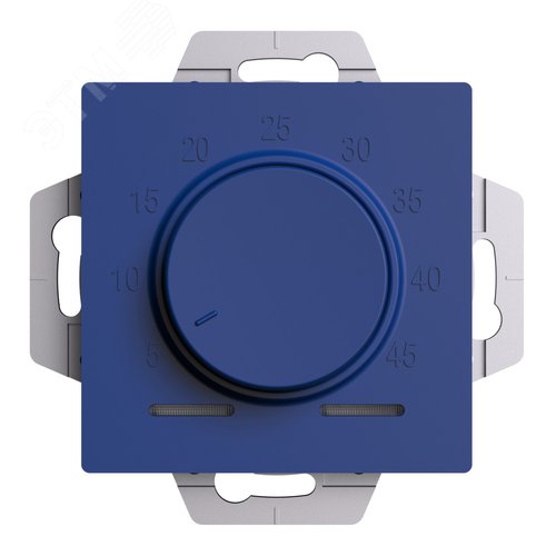 ATLASDESIGN ТЕРМОСТАТ электрон. теплого пола с датчиком, 10A, механизм, АКВАМАРИН