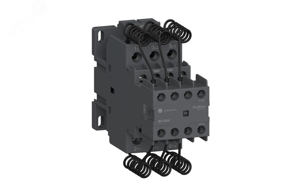 Контактор MC1D для конденсаторных батарей 10 КВАР 1НО/2НЗ 220V 50/60ГЦ