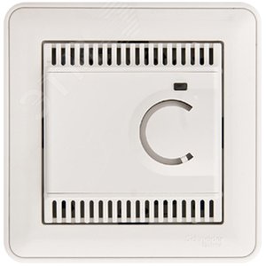 W59 Термостат для теплого пола с датчиком 10А белый