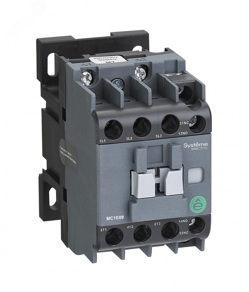 КОНТАКТОР MC1E 3P 18A НО+НЗ 24V 50/60ГЦ (LC1E1810B5)