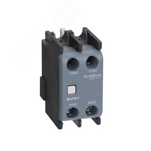 ДОП. КОНТ. БЛОК MC1G/E 2НО ФРОНТАЛЬНЫЙ МОНТАЖ (LAEN20)