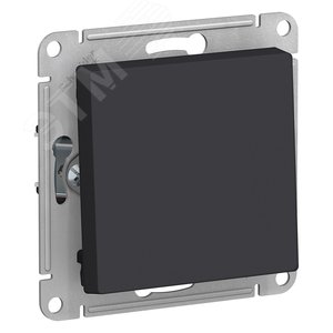 Кнопка нажимная ATLASDESIGN схема 1 10АХ механизм карбон