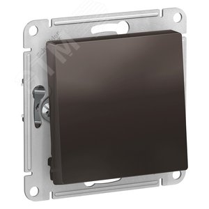 Переключатель одноклавишный ATLASDESIGN схема 6 10АХ механизм мокко