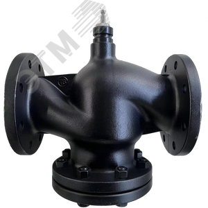 Клапан регулирующий 2-ход фланц PN16 DN100 124 м3/ч -20...+130 град