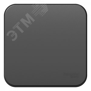 BLANCA одноклавишный переключатель наружный (cх.6) изолированный пл, 10A, 250B, антрацит