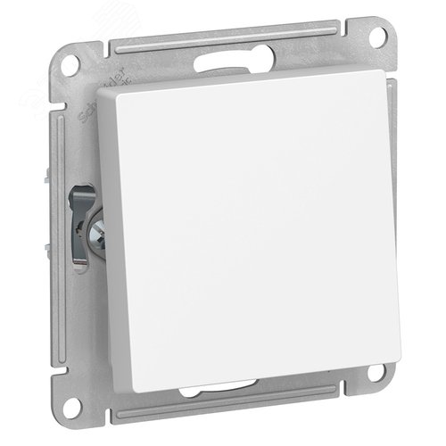 Переключатель одноклавишный ATLASDESIGN AQUA IP44 схема 6 10АХ механизм белый