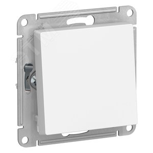 Переключатель одноклавишный ATLASDESIGN схема 6 10АХ механизм белый