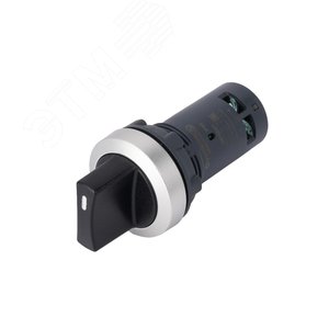 Переключатель SB7 моноблочный 22 мм 3 позиции с фиксацией, металл, 2НО, IP65