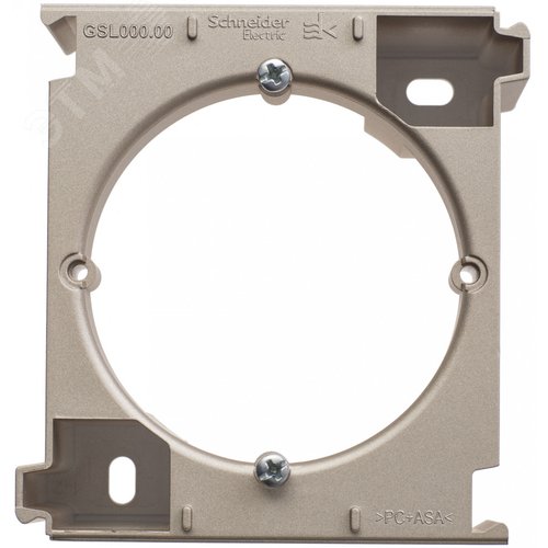 GLOSSA Расширение коробки наружного монтажа титан