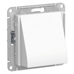 Вывод кабеля ATLASDESIGN механизм белый