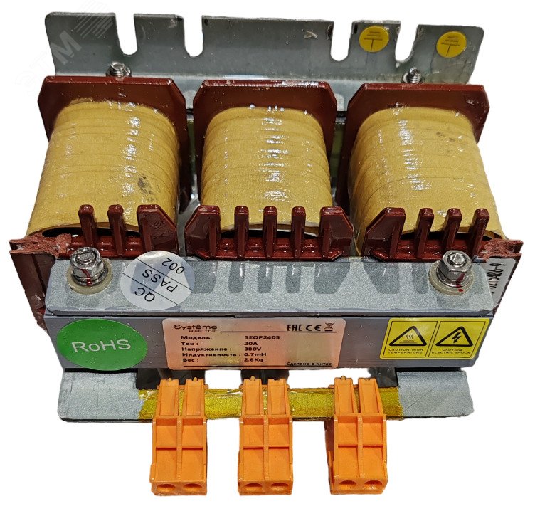 Входной реактор STV 3Ф 690В 132-185кВт