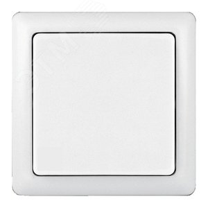 ХИТ Выключатель одноклавишный наружный 250В 6А белый