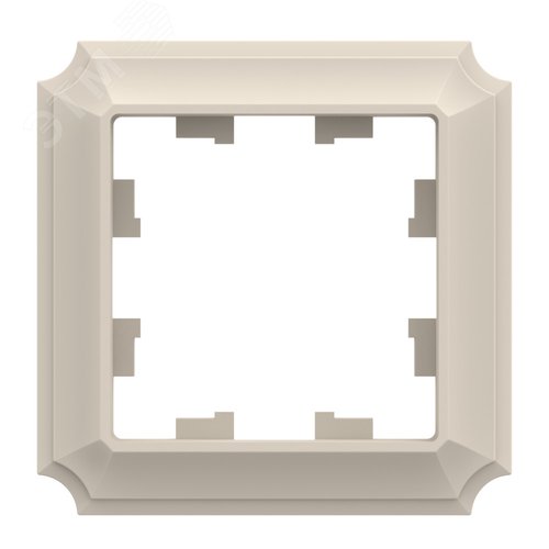 ATLASDESIGN ANTIQUE 1-постовая рамка, БЕЖЕВЫЙ