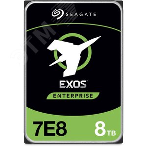 Жесткий диск 8TB Exos 7E8 3.5'', SATAIII, 7200 об/мин, 256 МБ
