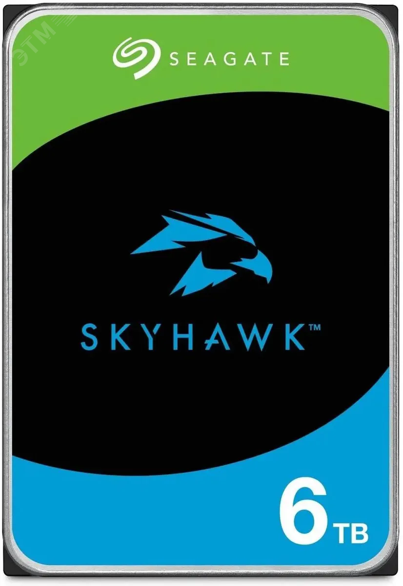 Жесткий диск 6TB SkyHawk 3.5'', SATAIII, 5400 об/мин, 256 МБ