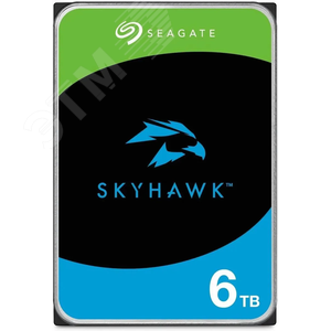 Жесткий диск 6TB SkyHawk 3.5'', SATAIII, 5400 об/мин, 256 МБ