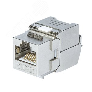 Модуль розеточный СегментЛАН Cat6 FTP, Keystone, безинструментальный монтаж, 180 градусов