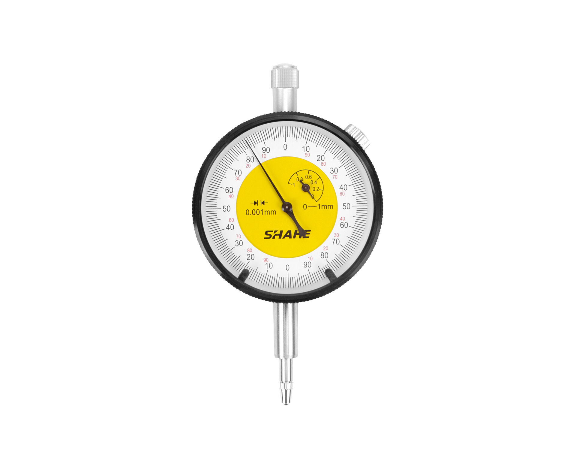 Индикатор часового типа 0- 1 0.001 без ушка SHAHE
