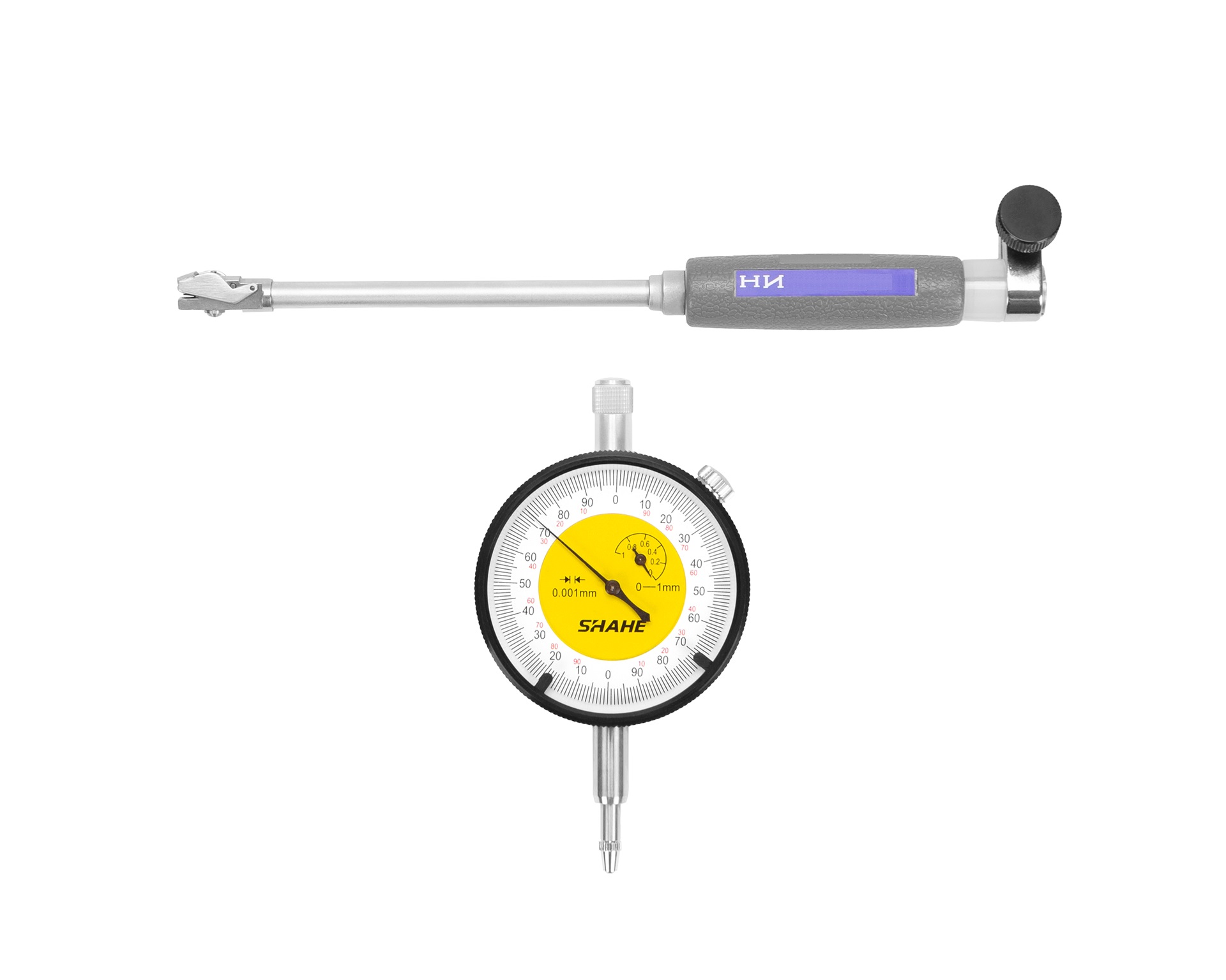 Нутромер индикаторный НИ повышенной точности 250-450 0,001 SHAHE