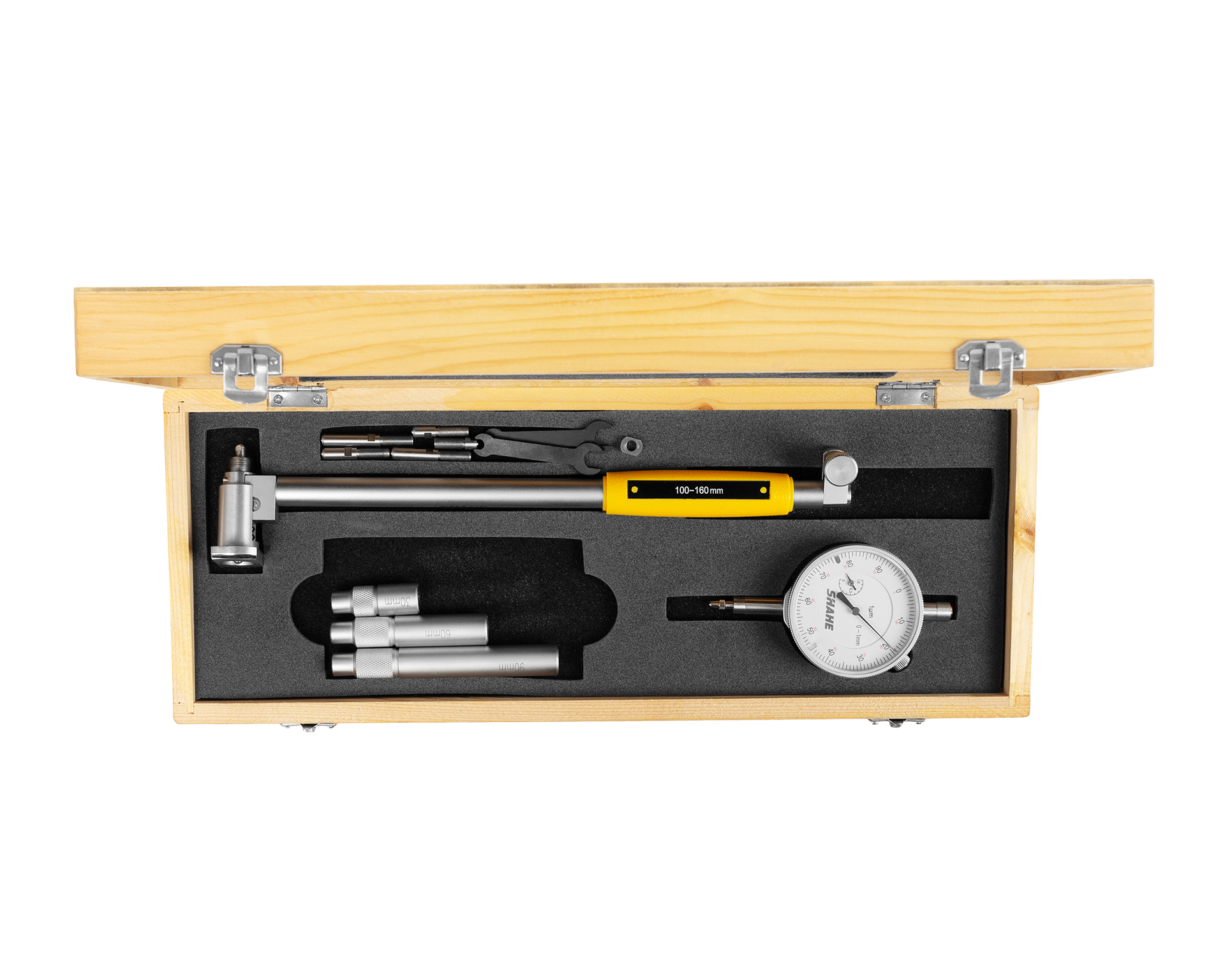 Нутромер индикаторный НИ повышенной точности 100-160 0,001 SHAHE