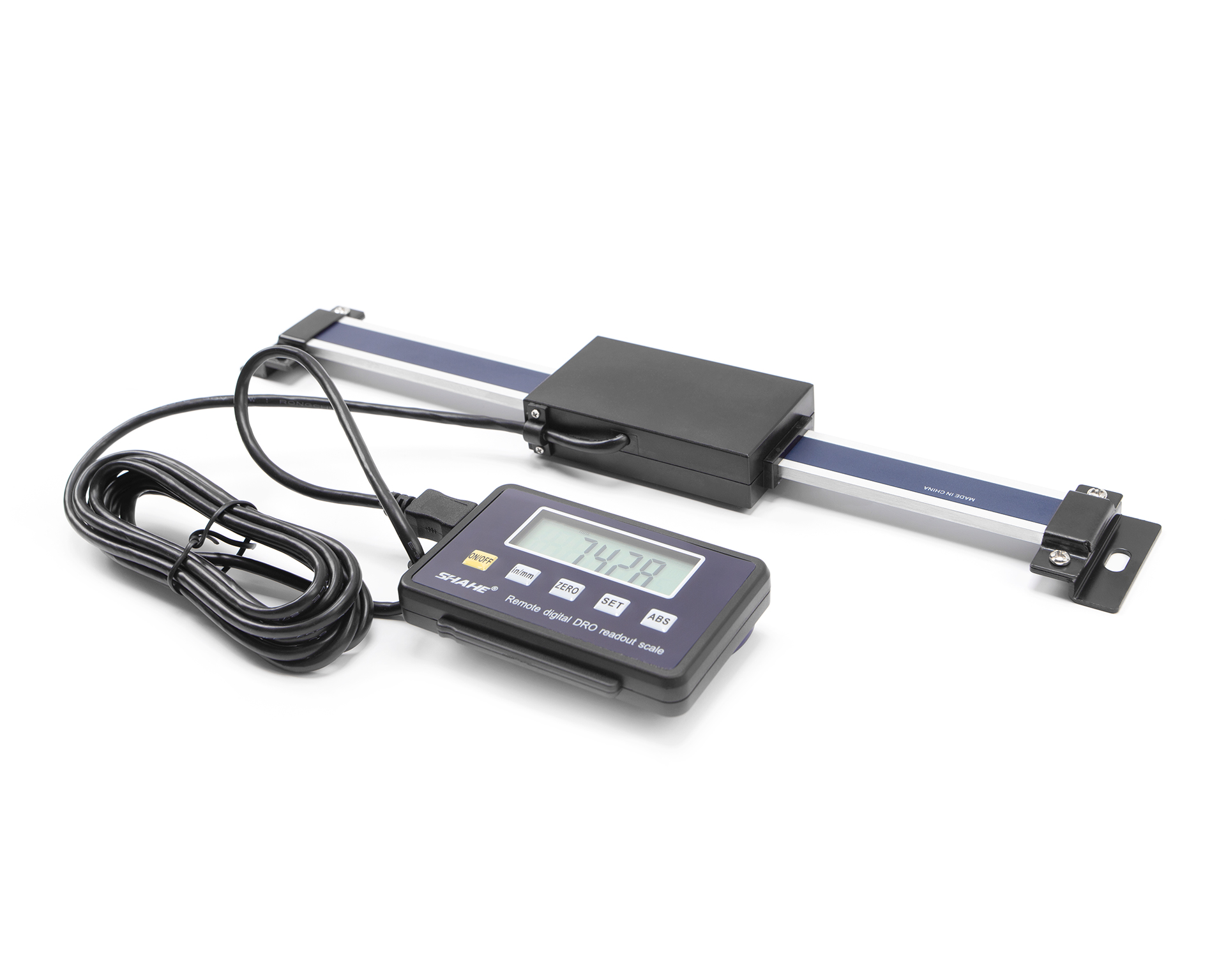 Линейка измерительная электр. 0-150 мм 0,01 тип F с выносным дисплеем SHAHE