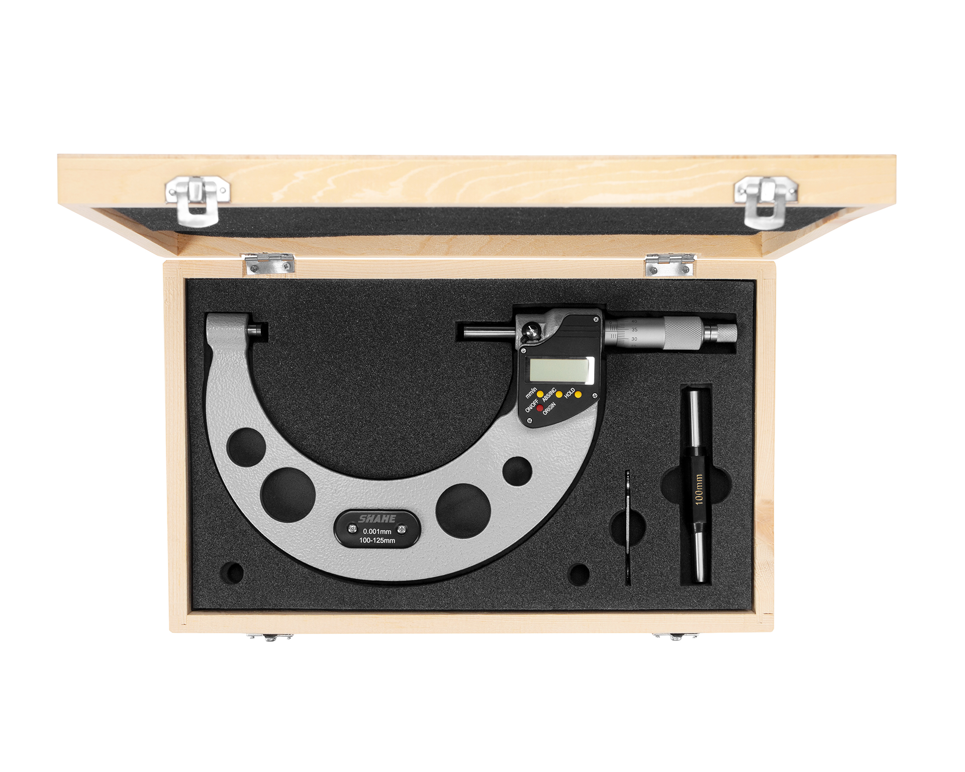 Микрометр МКЦ- 125 0,001 электр. SHAHE