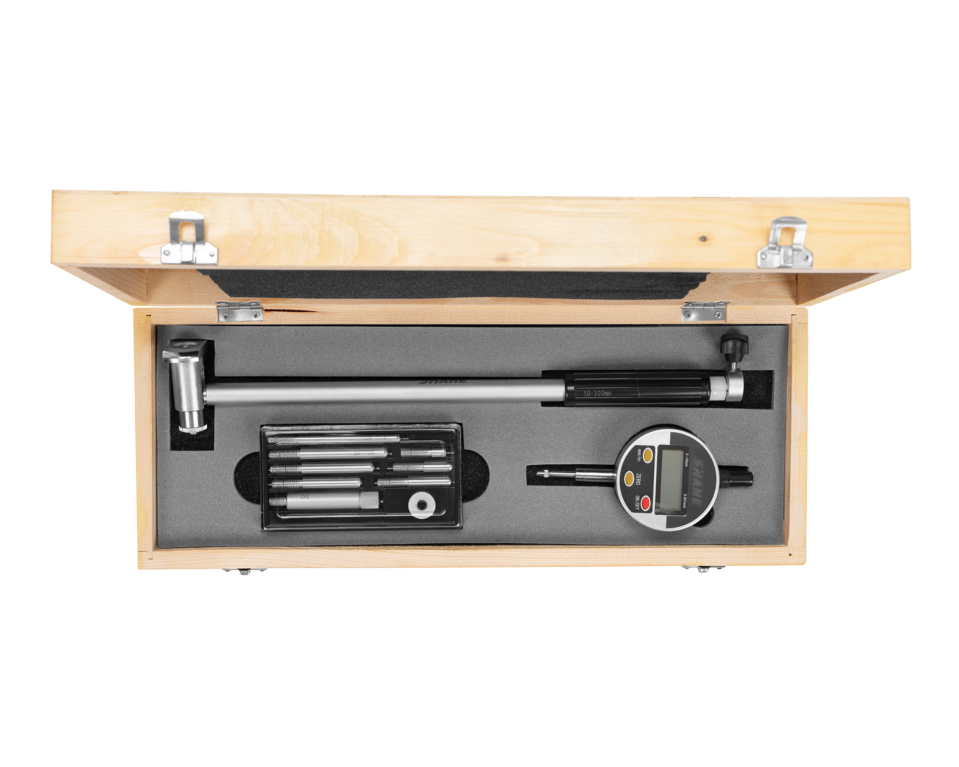 Нутромер индикаторный электронный НИЦ пов.точн. 50-100 0,001 (ГРСИ №85113-22) SHAHE