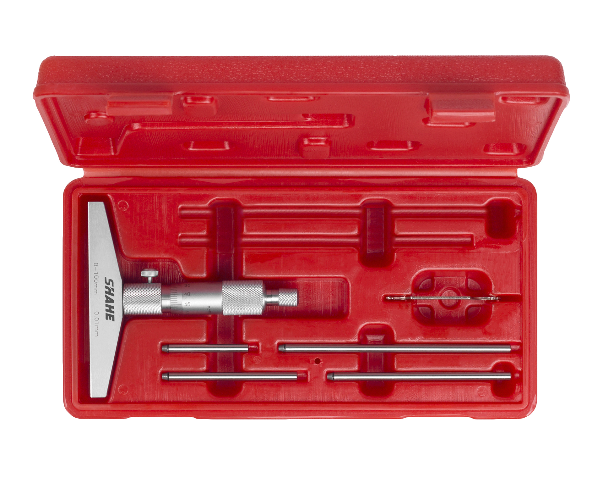 Глубиномер микрометрический ГМ-100 0,01 SHAHE