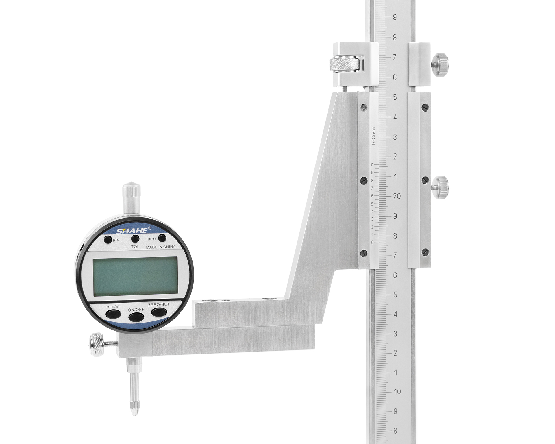 Штангенрейсмас ШР- 630 0,01 механ. спец. с ИЦ 0-12,7 SHAHE