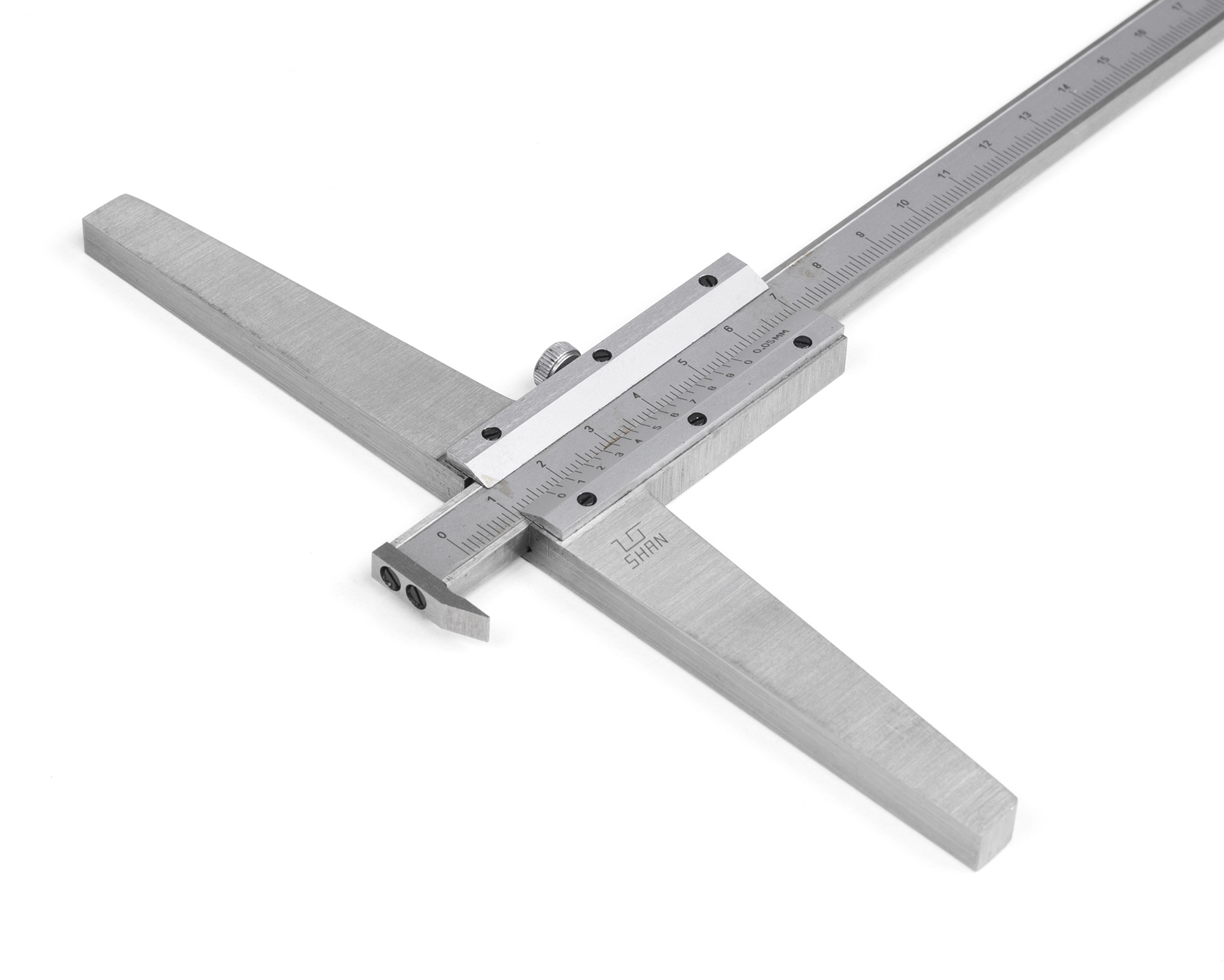 Штангенглубиномер ШГ- 630 0,05 с толщиномером SHAN