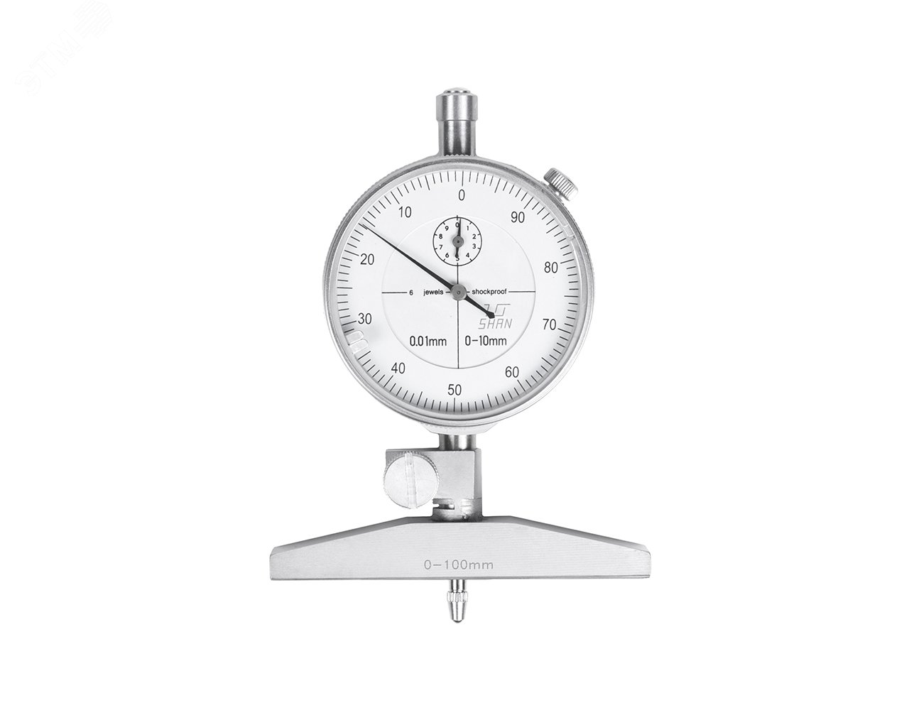 Глубиномер индикаторный ГИ-100 мм 0.01 SHAN