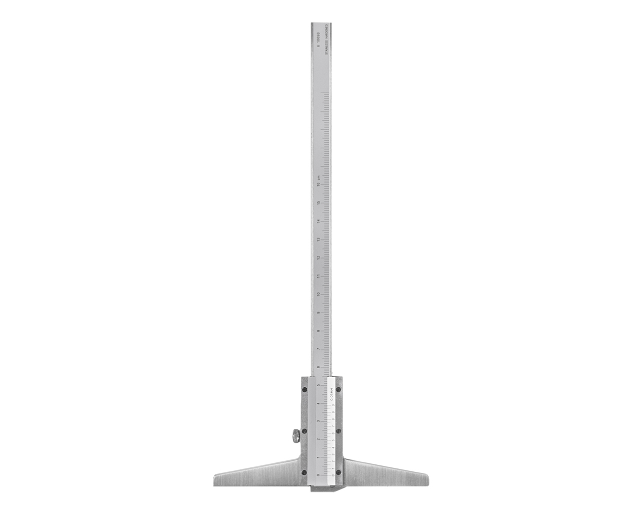 Штангенглубиномер ШГ- 300 0,05 с толщиномером SHAN