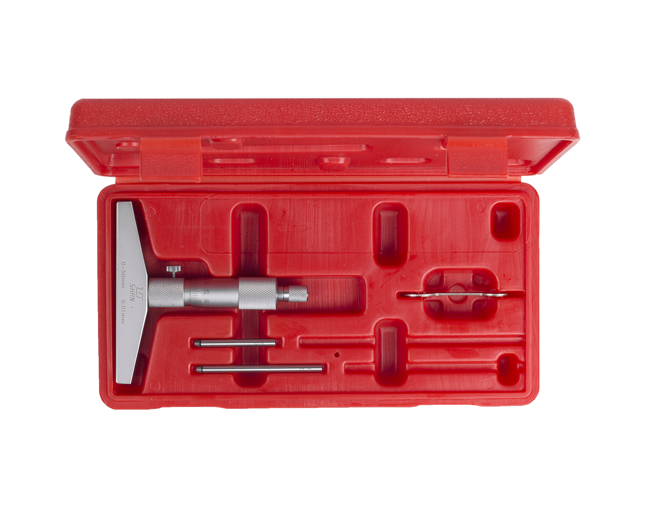 Глубиномер микрометрический ГМ-25 мм 0.01 SHAN