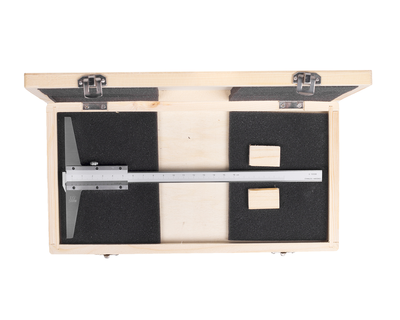 Штангенглубиномер ШГ- 160 0,05 с толщиномером SHAN