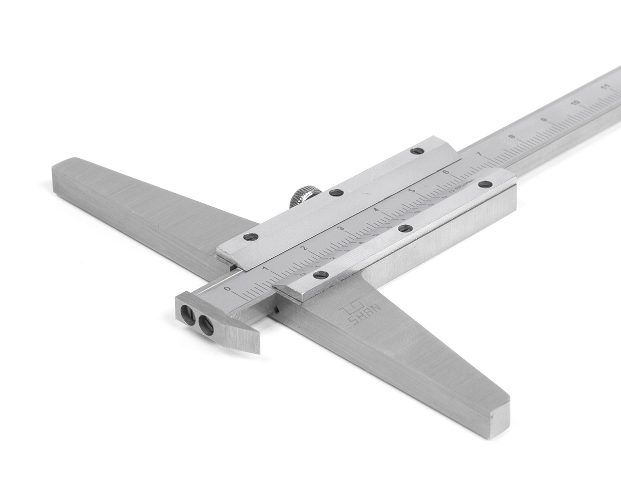 Штангенглубиномер ШГ- 160 0,05 с толщиномером SHAN