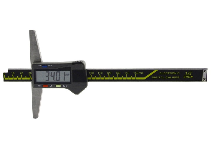 Штангенглубиномер ШГЦ- 400 0.01 электронный SHAN