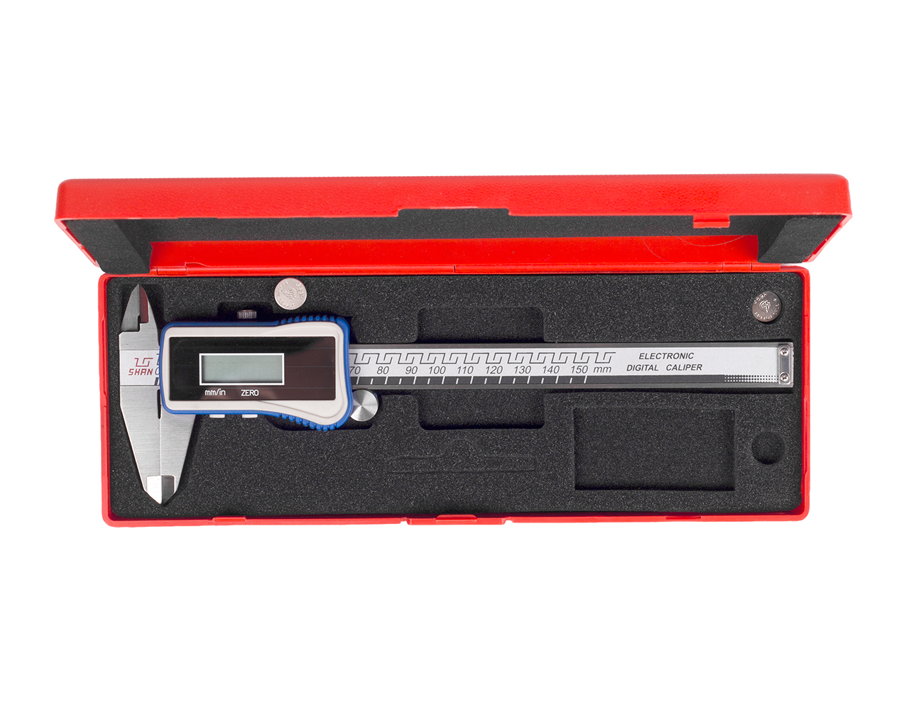 Штангенциркуль ШЦЦ-1-150 0,01 электронный солн. бат. SHAN