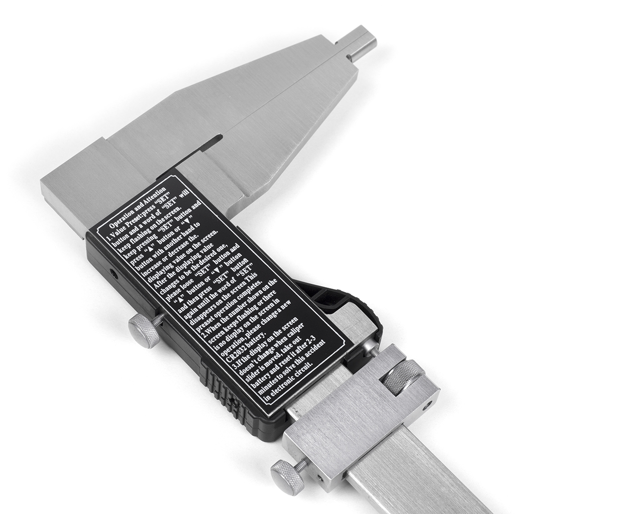 Штангенциркуль ШЦЦТ-3- 400 0,01 электронный губки 100мм с твердосплавными губками SHAN